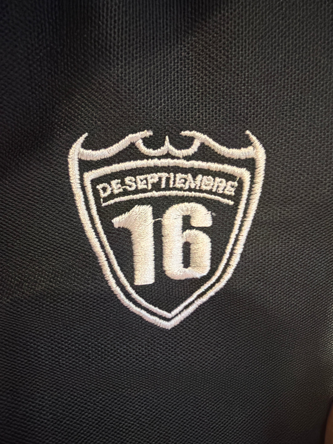 Polo Oficial Preparatoria 16 de Septiembre color Negro