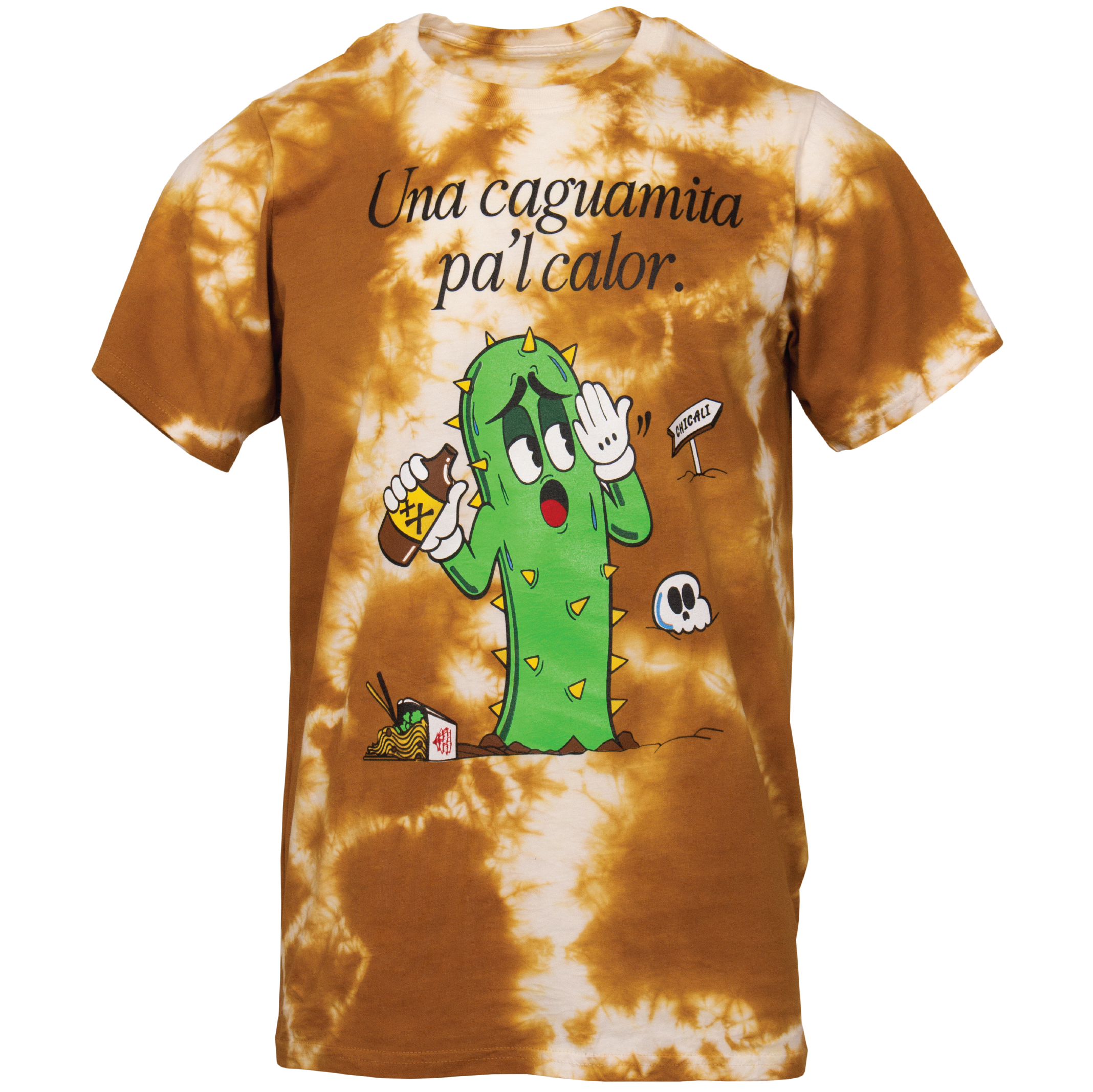 Playera "Una caguamita pa'l calor" Fit