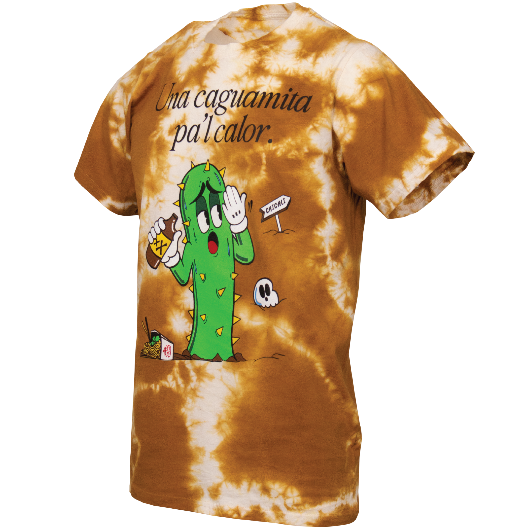 Playera "Una caguamita pa'l calor" Fit