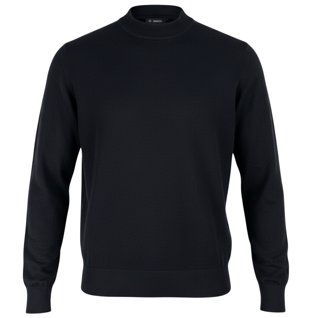 Suéter Cuello Medio Negro