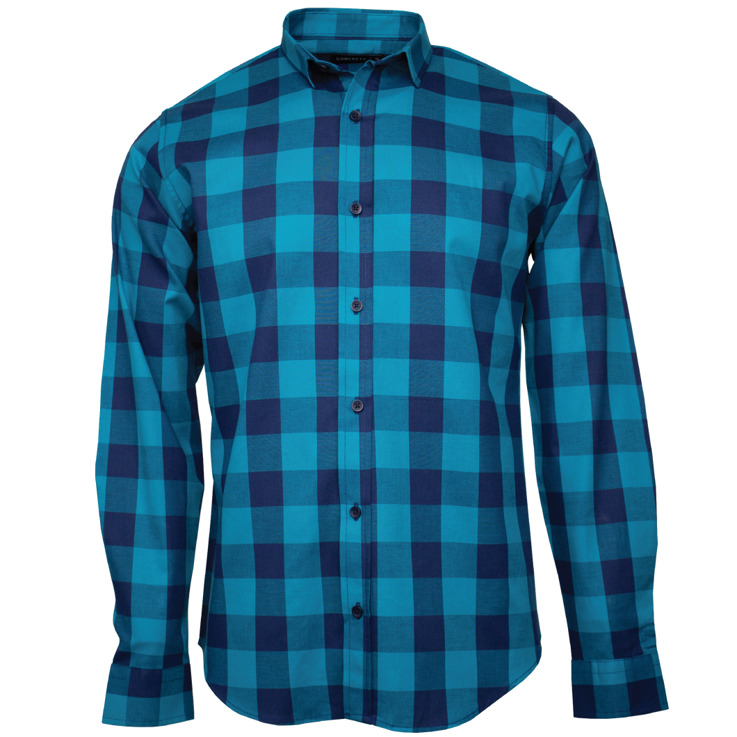 Camisa SQ Blue & Blk 75