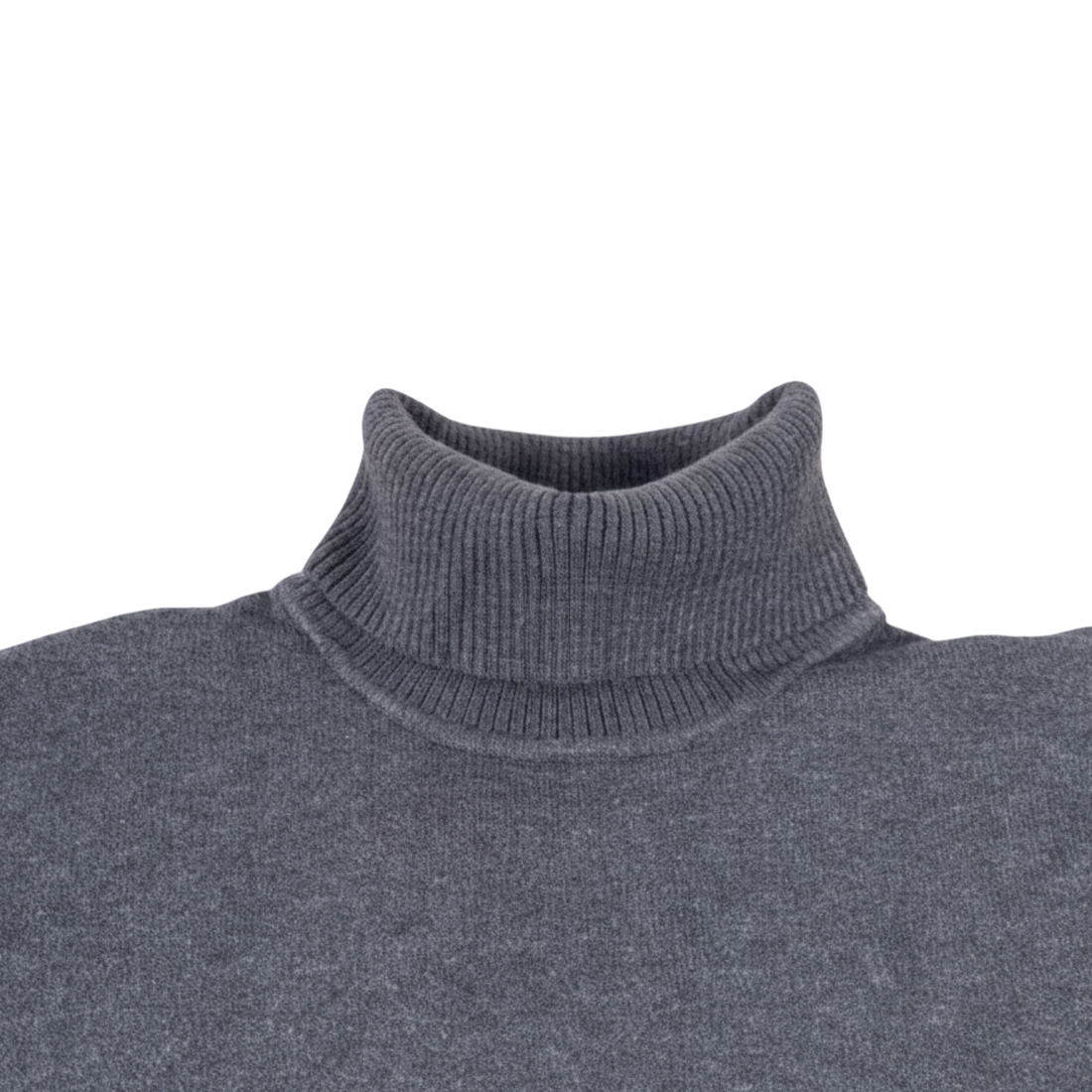 Suéter Cuello Alto Gris