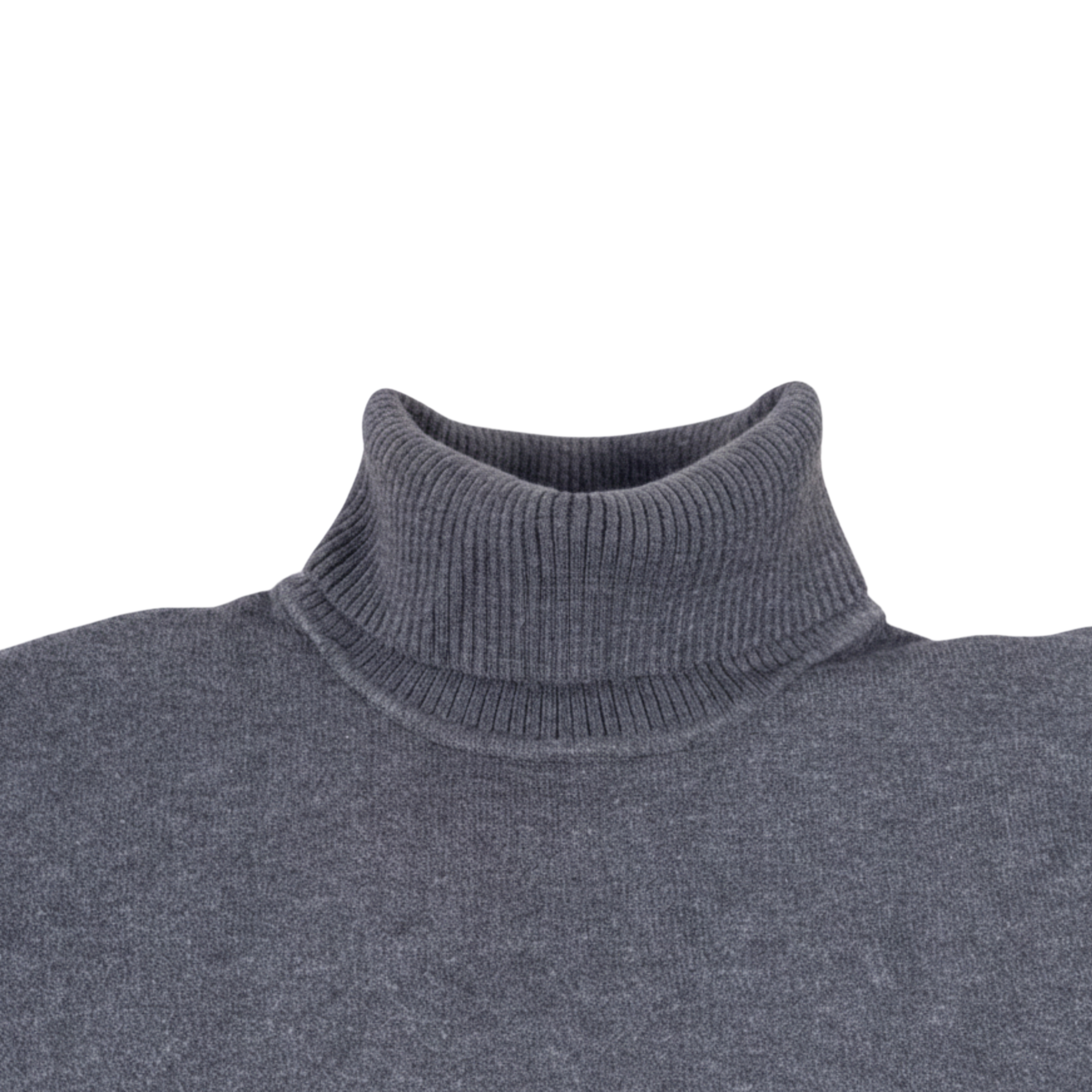 Suéter Cuello Alto Gris