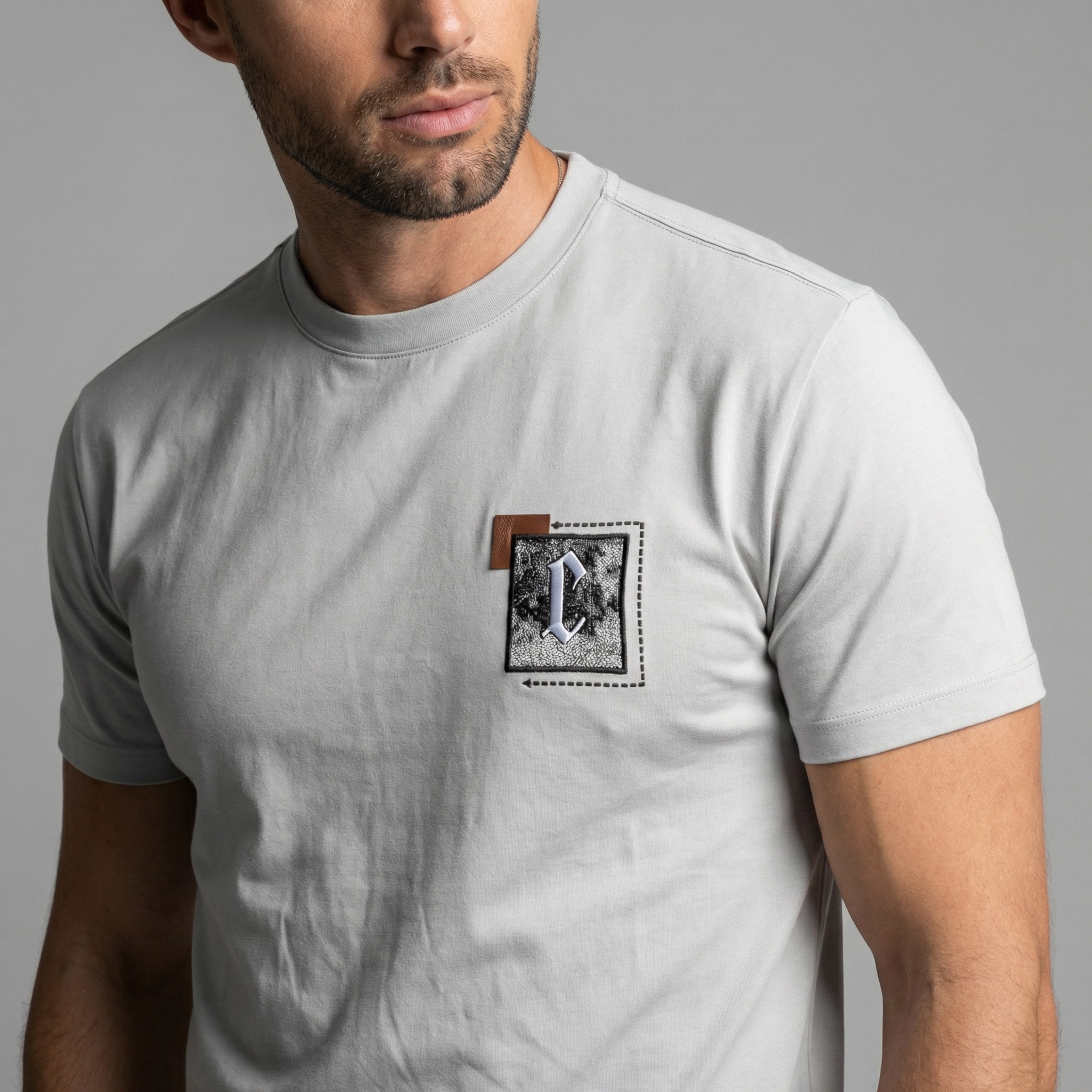 Playera C Basic Gray 509892
