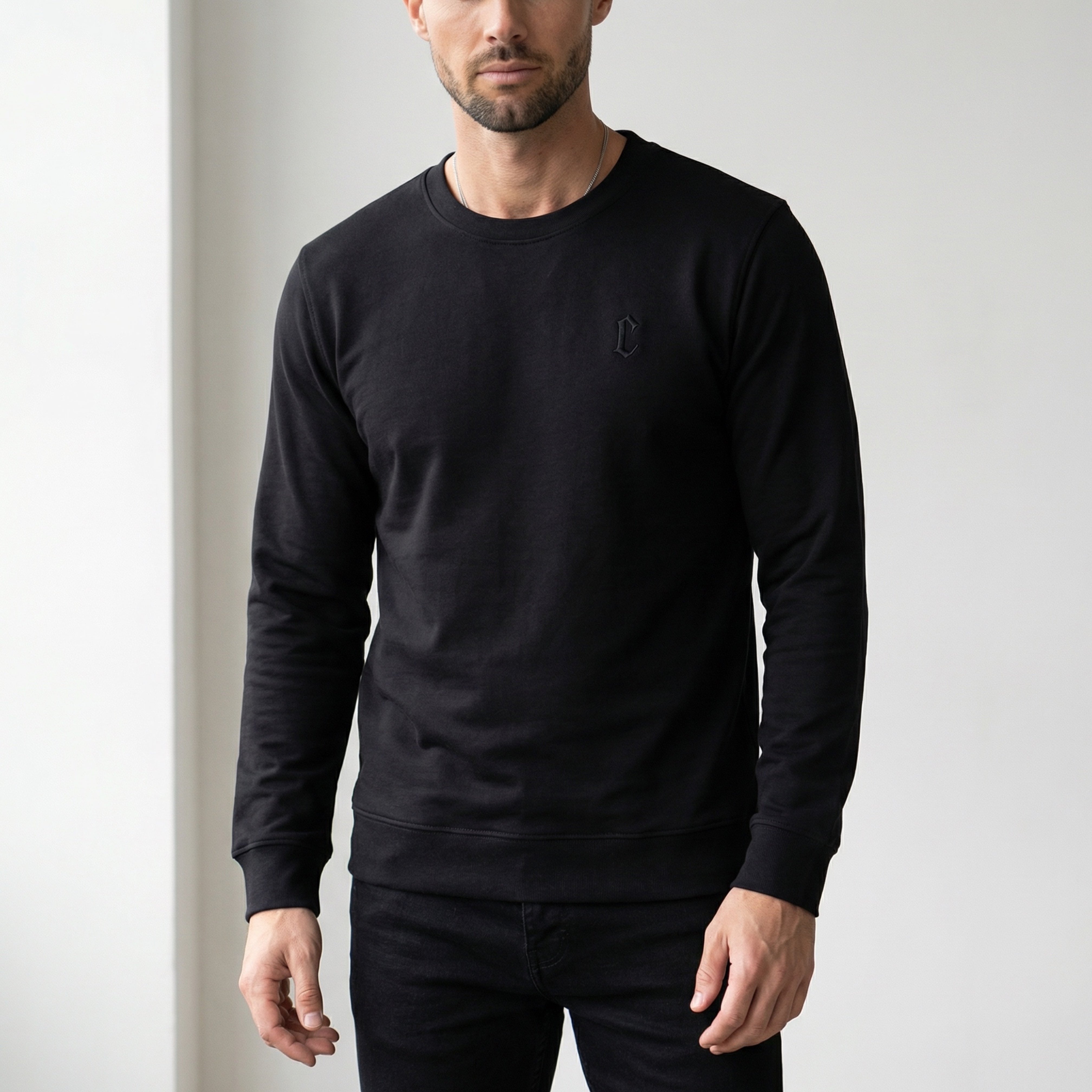 Sudadera C Basic Black 352227