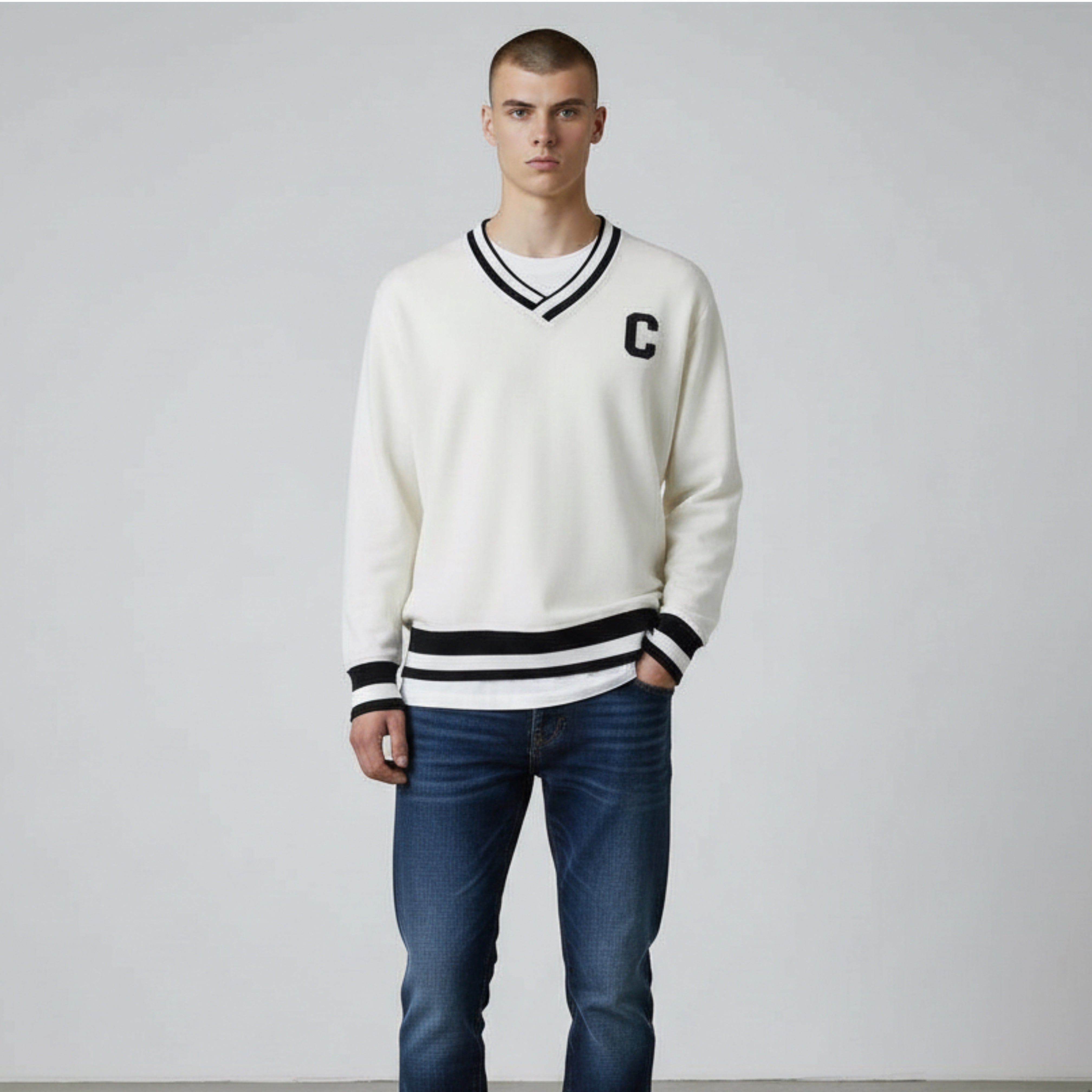 Sueter Clasico Blanco 520695