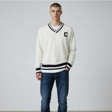 Cargar imagen en el visor de la galería, Sueter Clasico Blanco 520695
