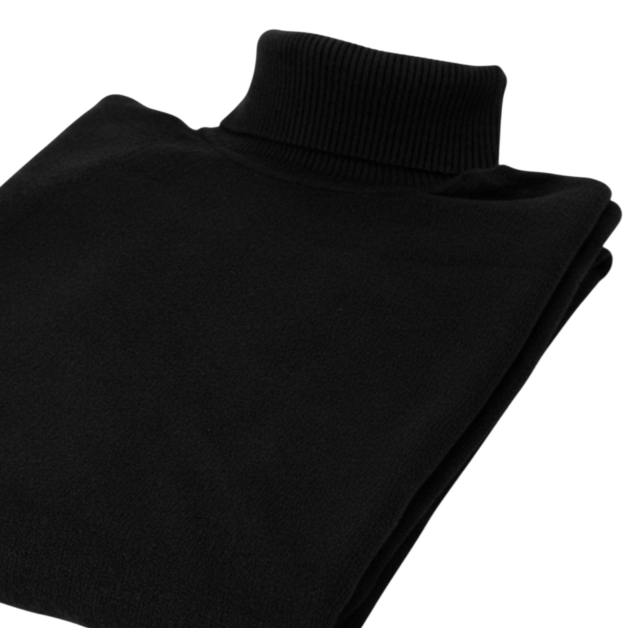 Suéter Cuello Alto Negro