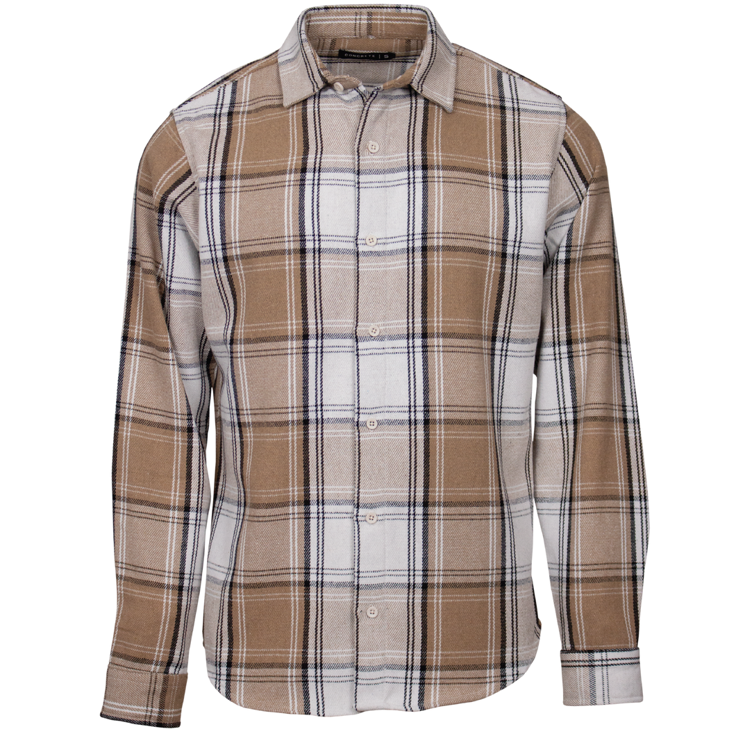 Camisa Sarga Diagonal