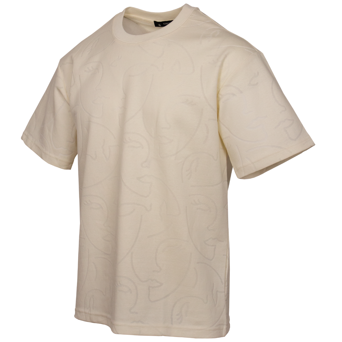 Camiseta Nice Face Beige 378950