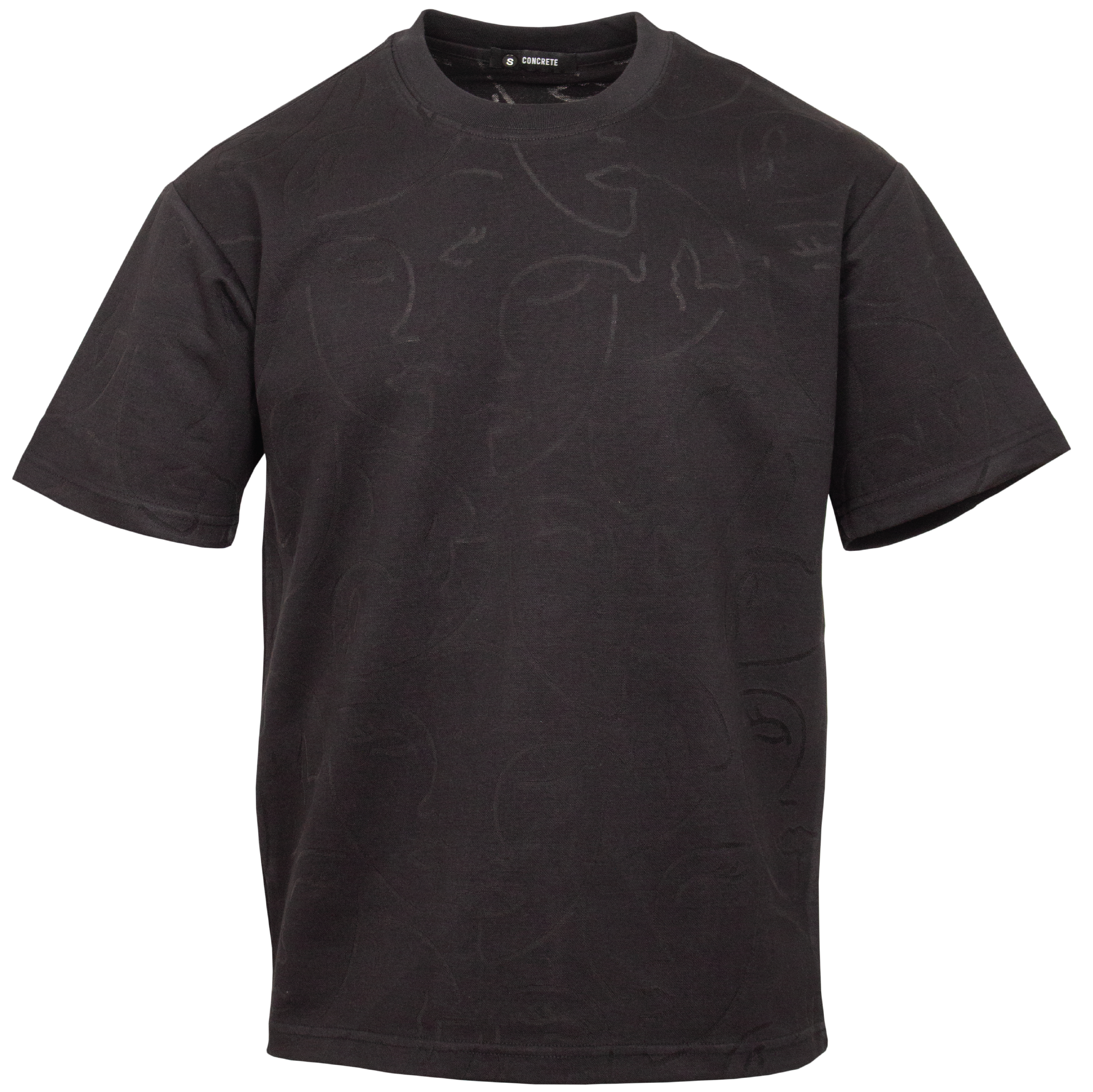 Camiseta Nice Face Negra 378950