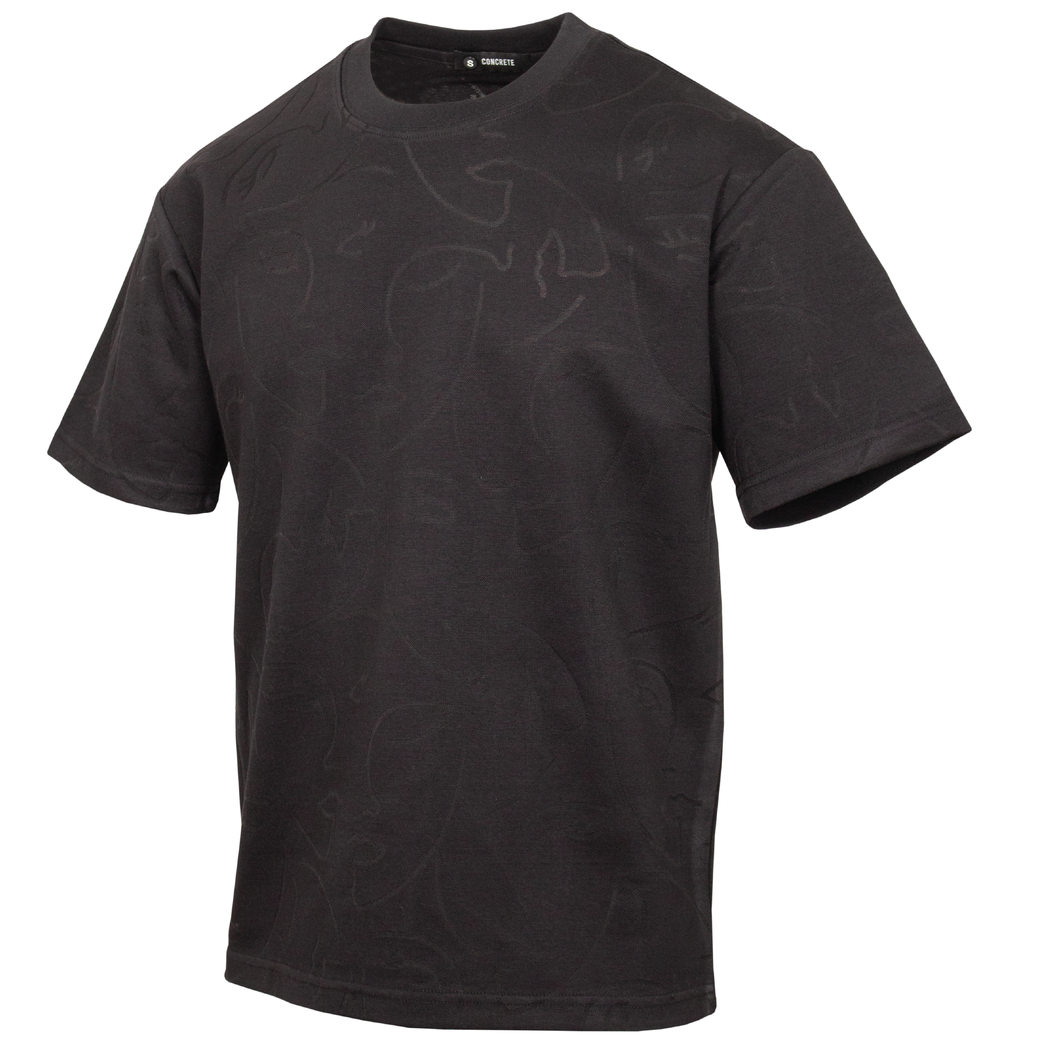Camiseta Nice Face Negra 378950