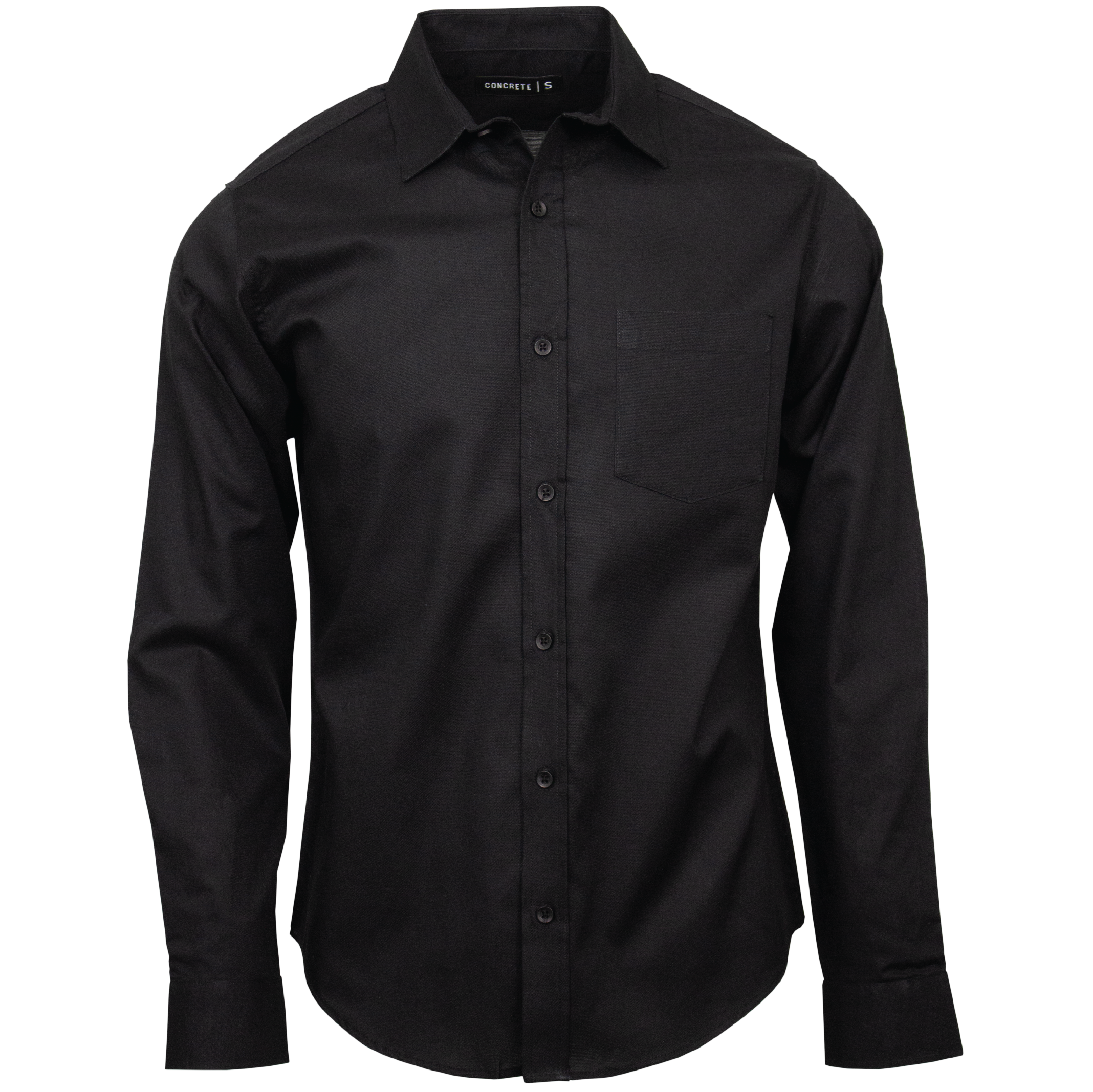 Camisa Pmr Larga Negro