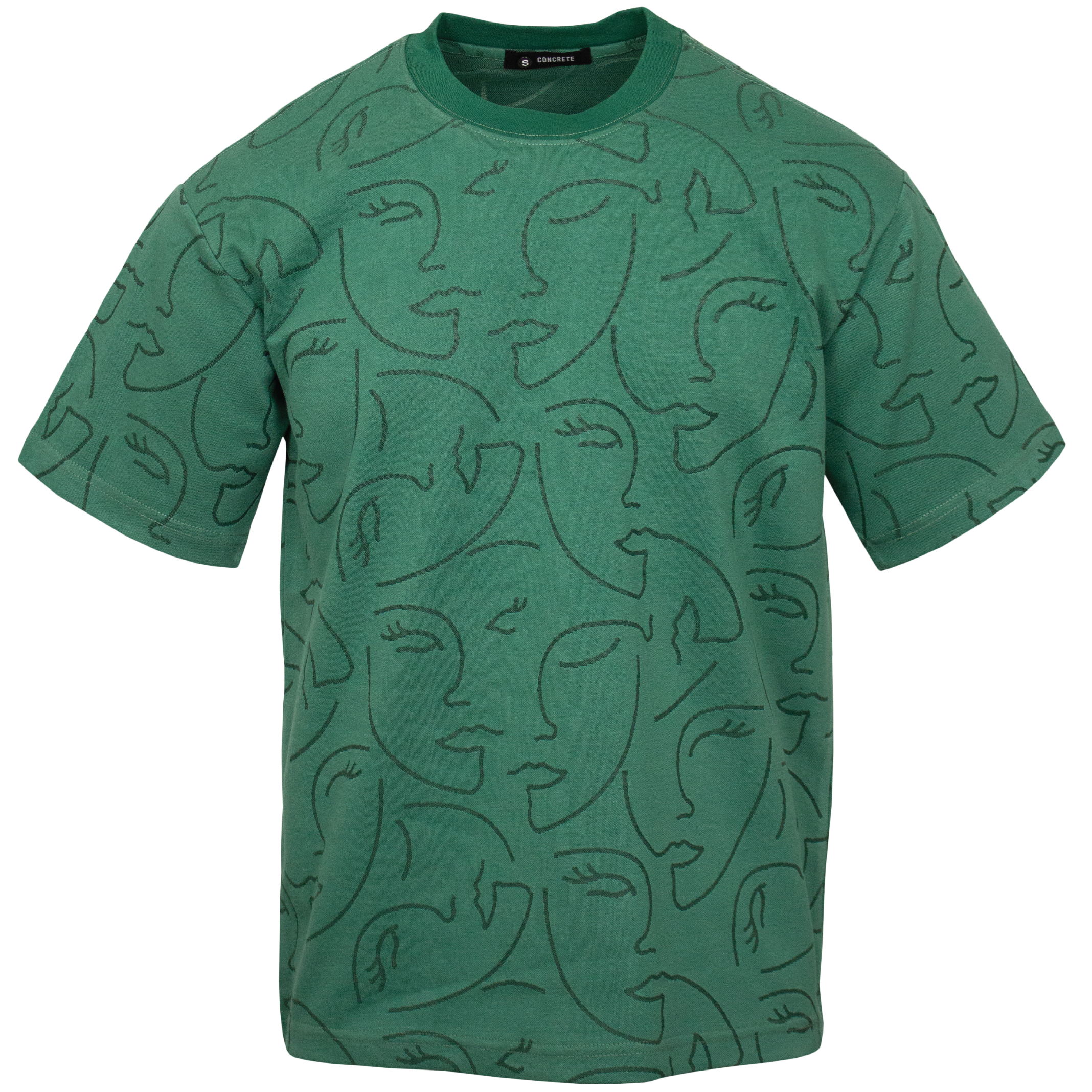 Camiseta Nice Face Verde 378950