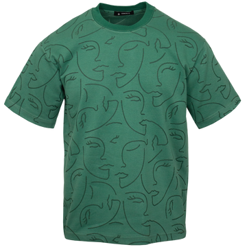 Camiseta Nice Face Verde 378950