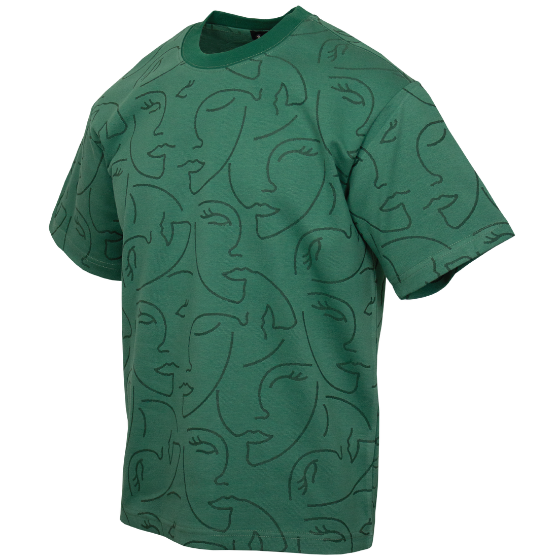 Camiseta Nice Face Verde 378950