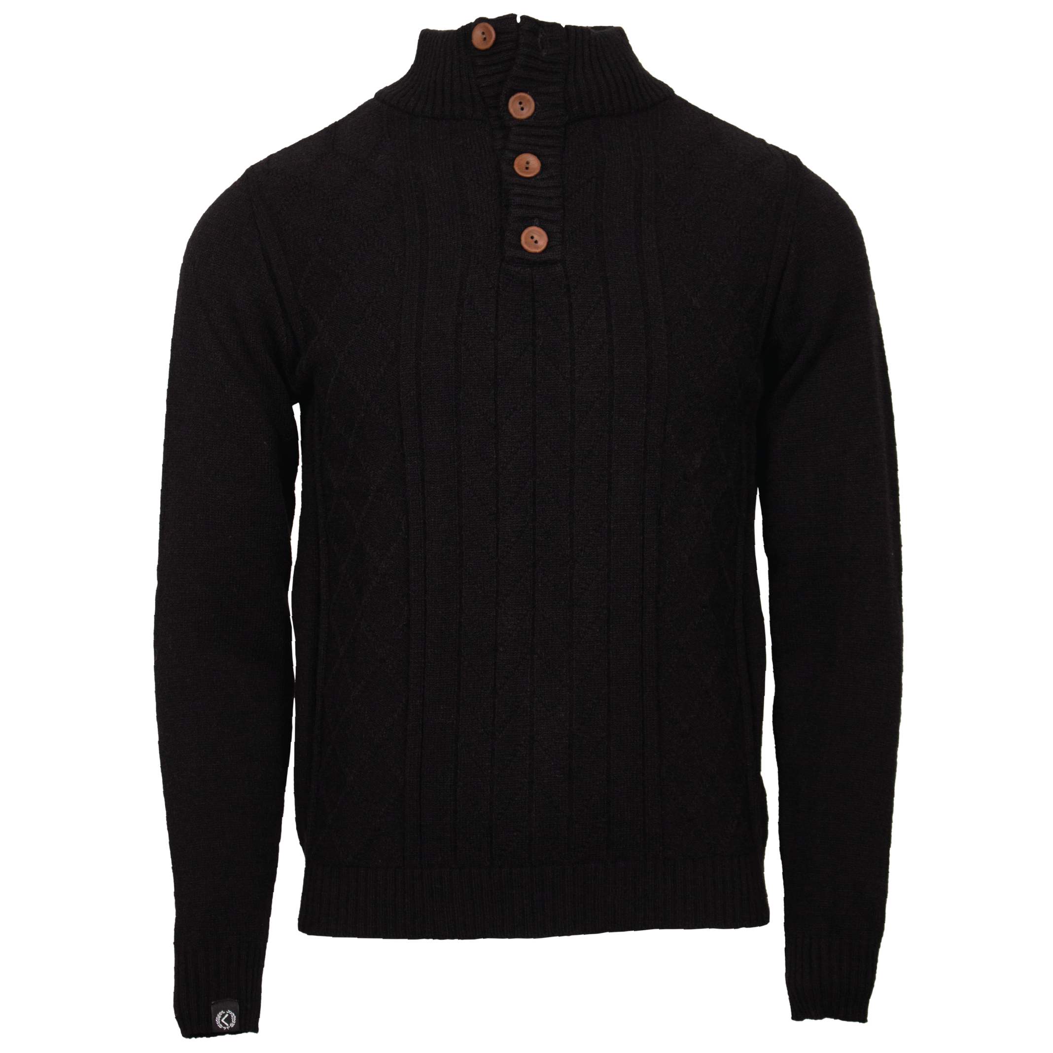 Sueter Full Neck Negro