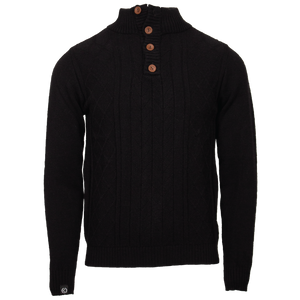 Sueter Full Neck Negro