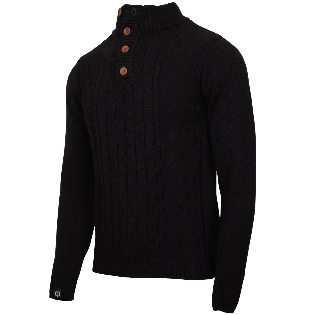 Sueter Full Neck Negro