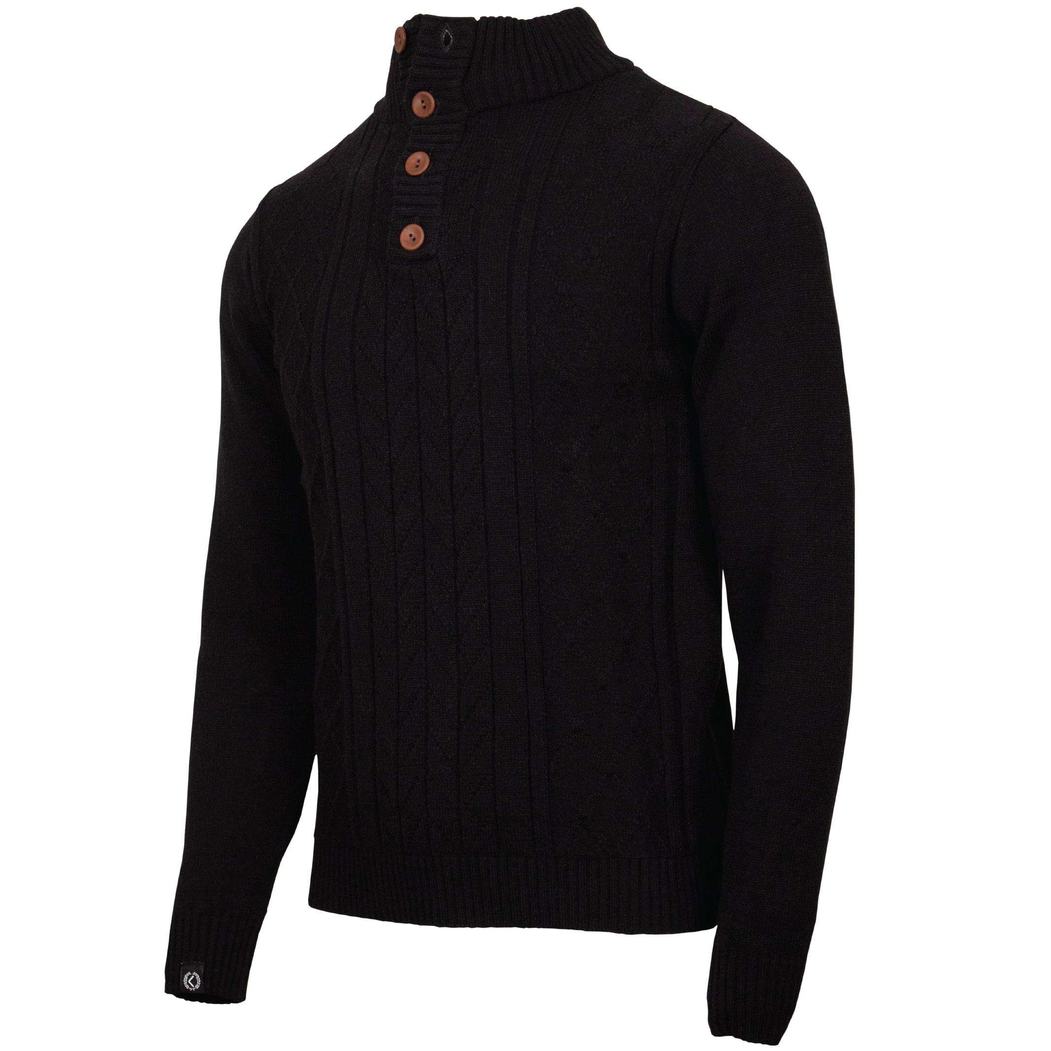 Sueter Full Neck Negro