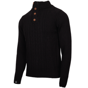 Sueter Full Neck Negro