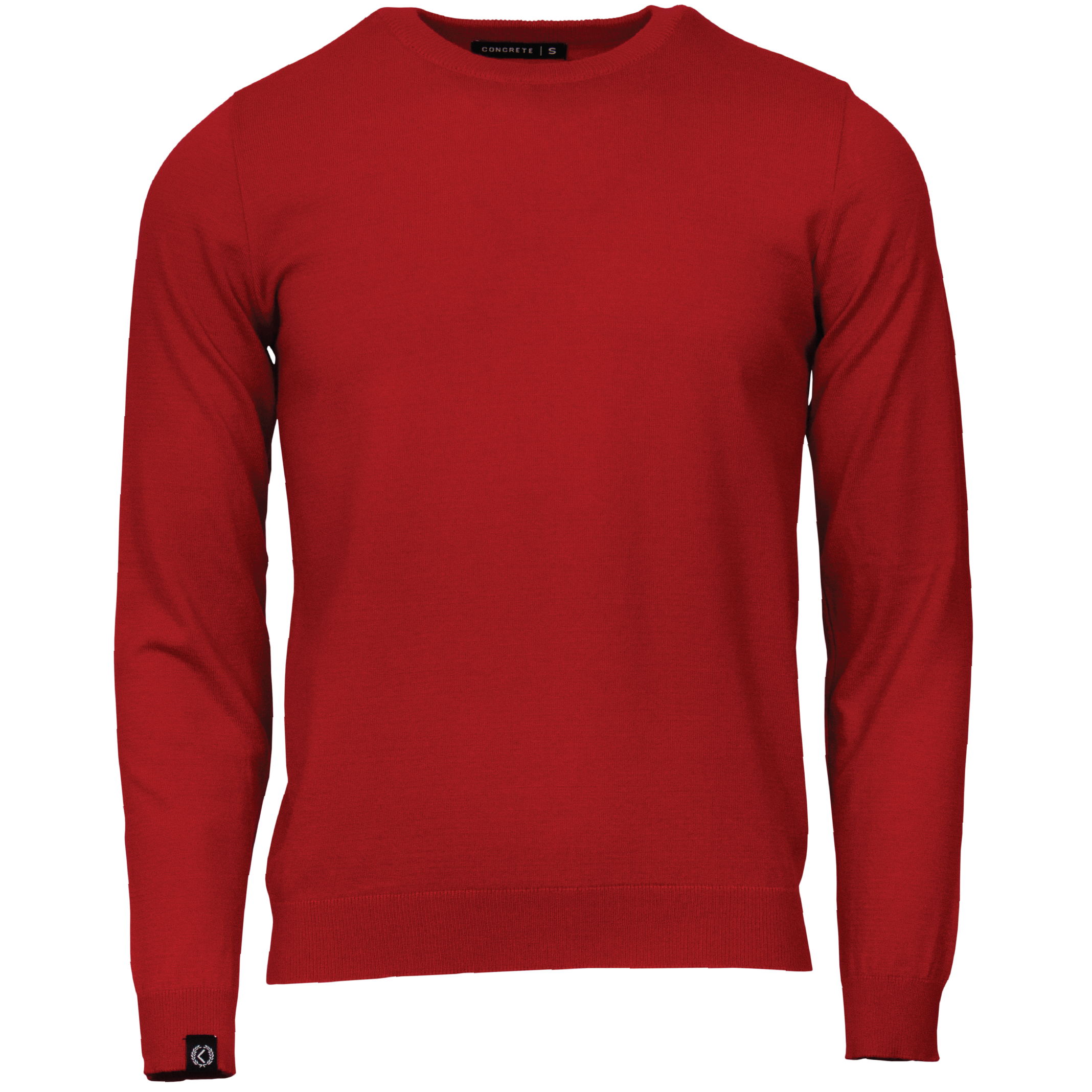 Sueter Round Neck Rojo 24