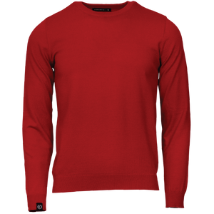 Sueter Round Neck Rojo 24