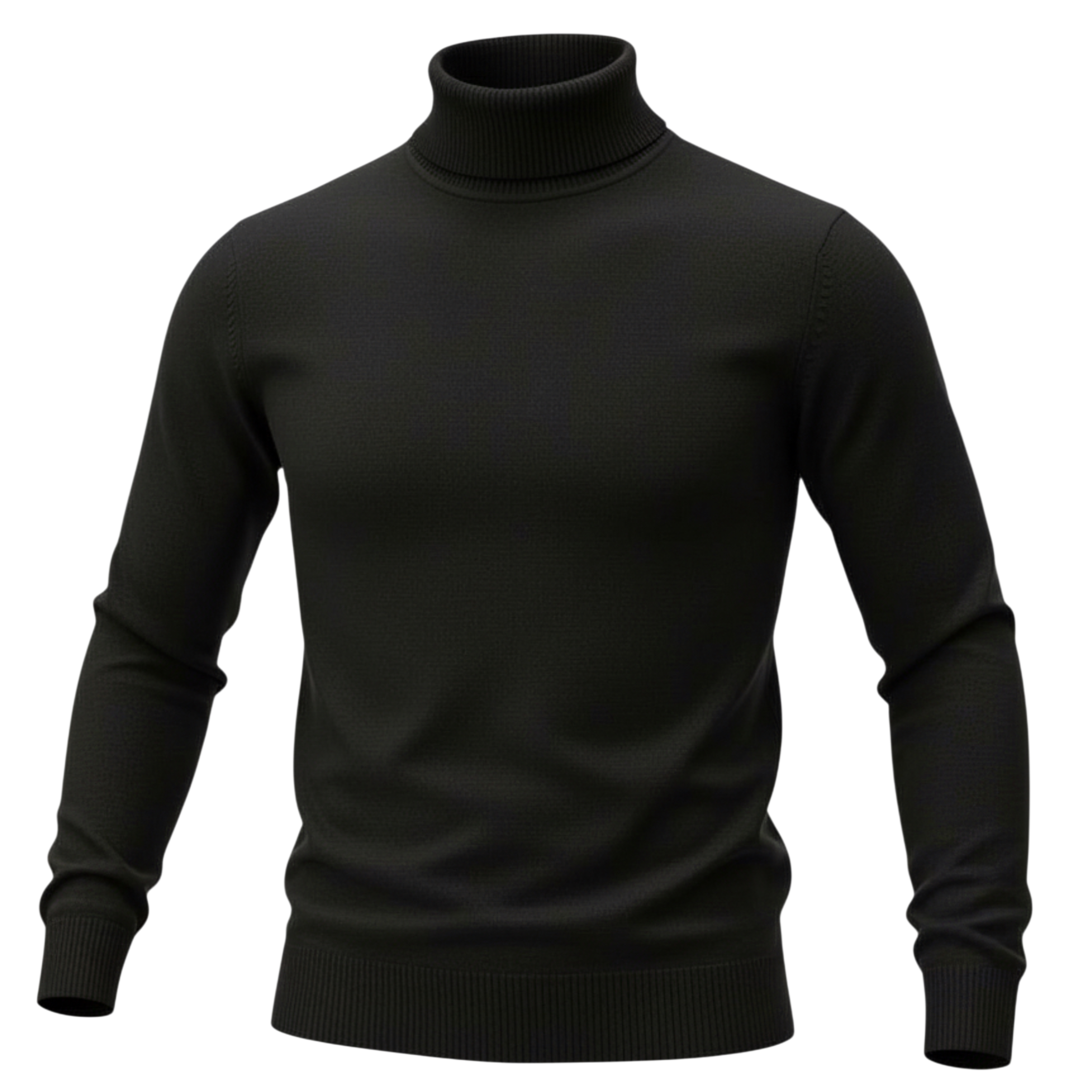 Suéter Cuello Alto Negro