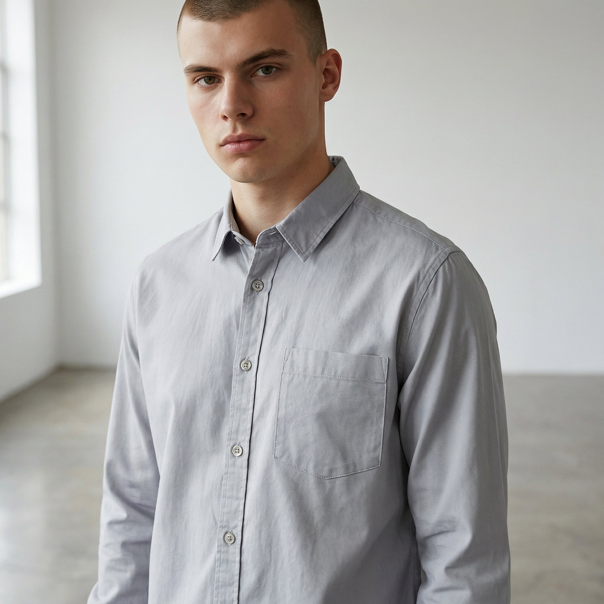 Camisa Chris Gris 378558