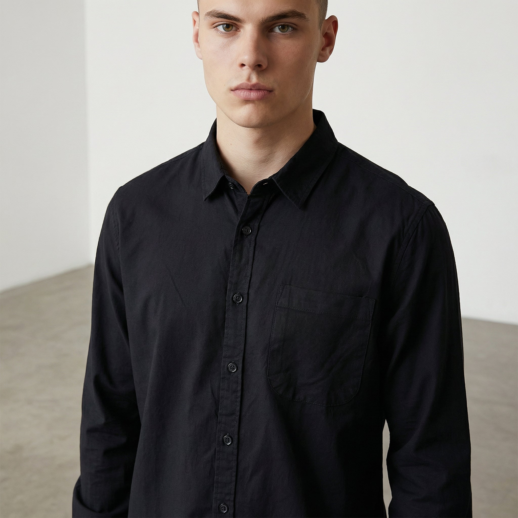 Camisa Chris Negra 378558