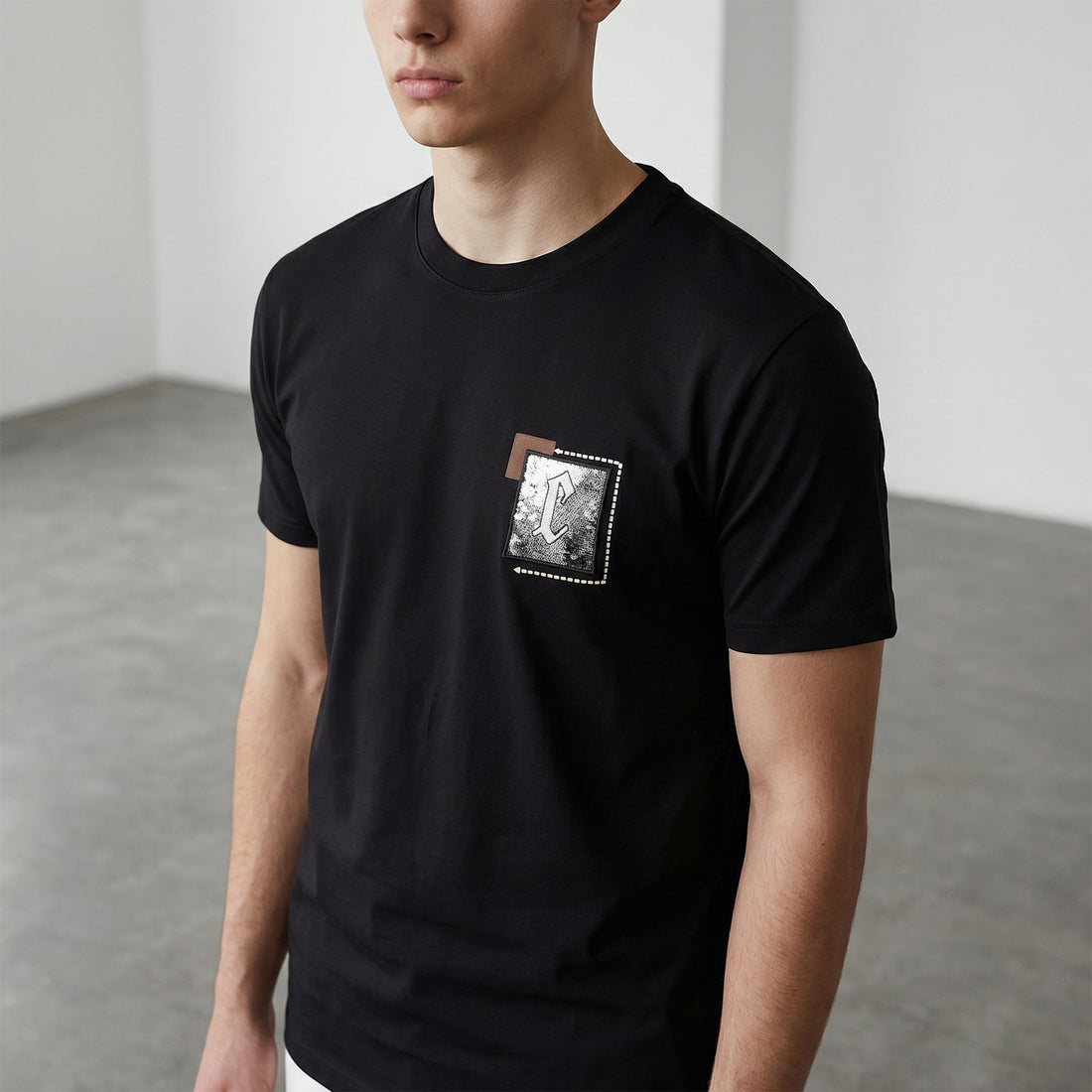 Playera C Basic Black 509892