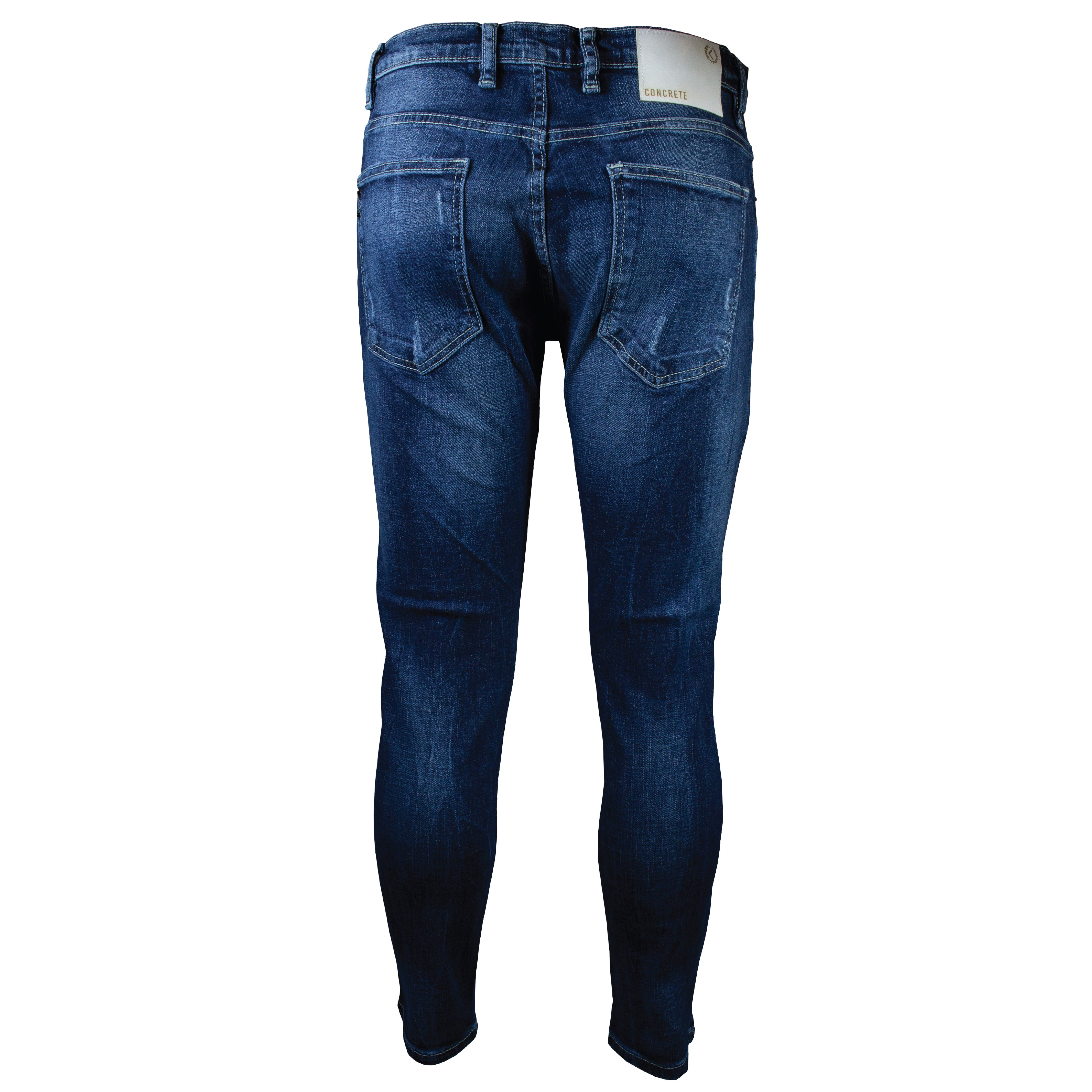 Mezclilla Indigo Cropped 10