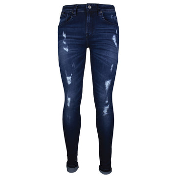 Pantalón Indigo Destruccion