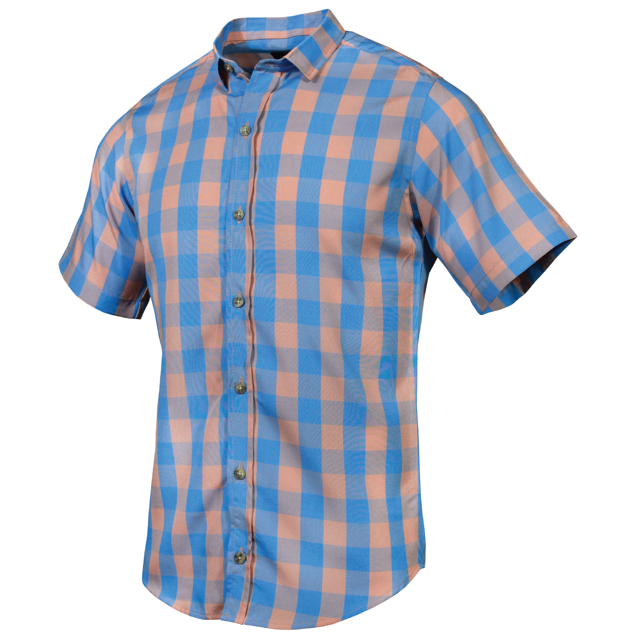 Camisa Blue & Pink
