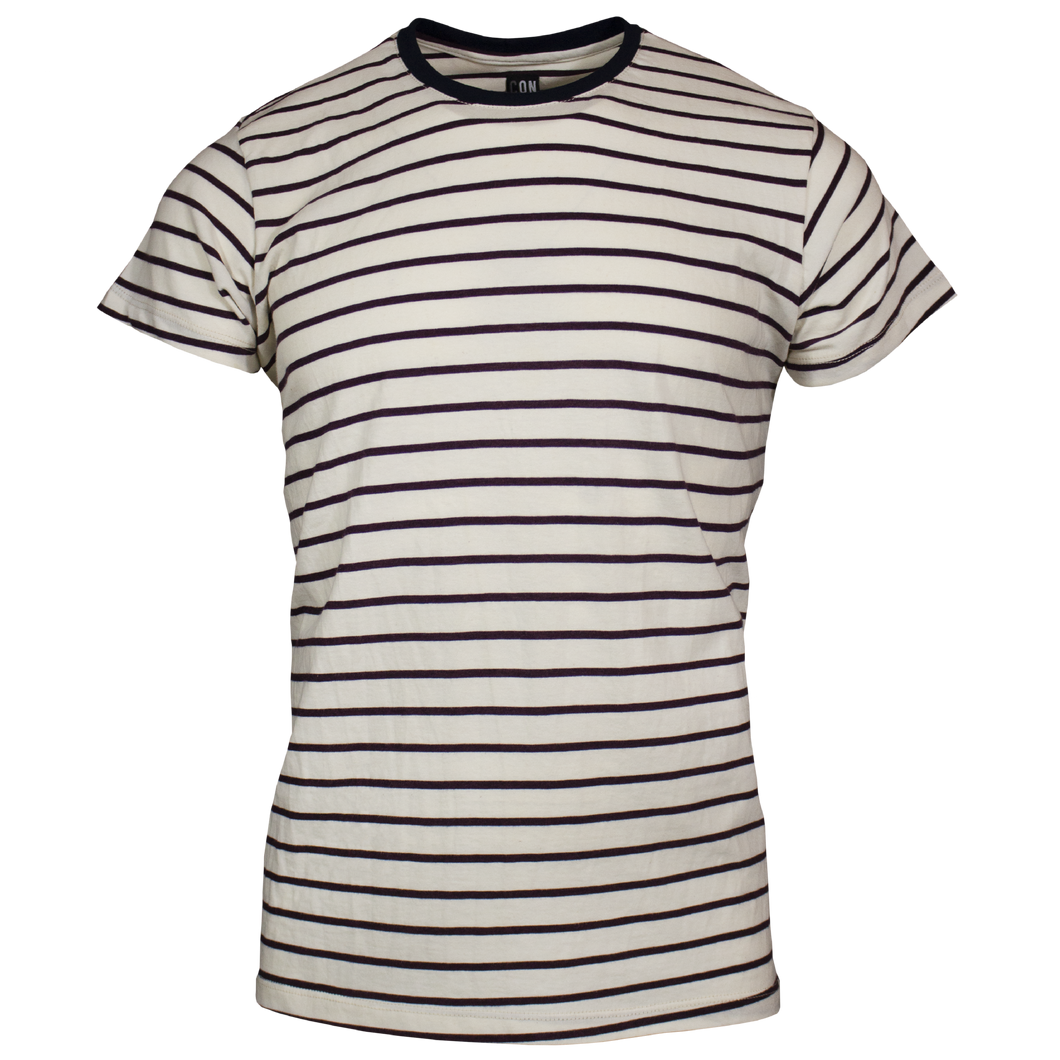 Playera Stripe Vino