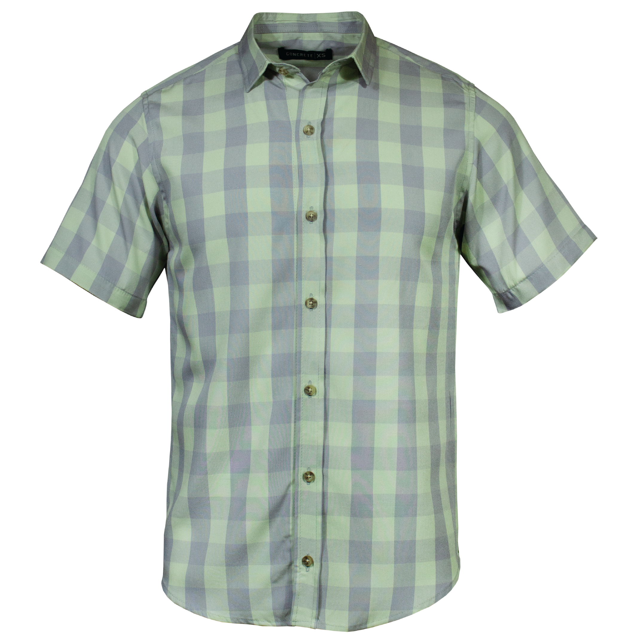 Camisa Grey & Green