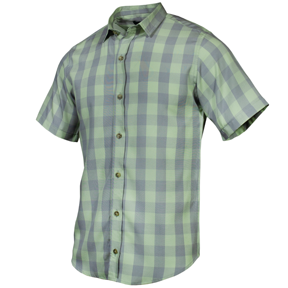 Camisa Grey & Green