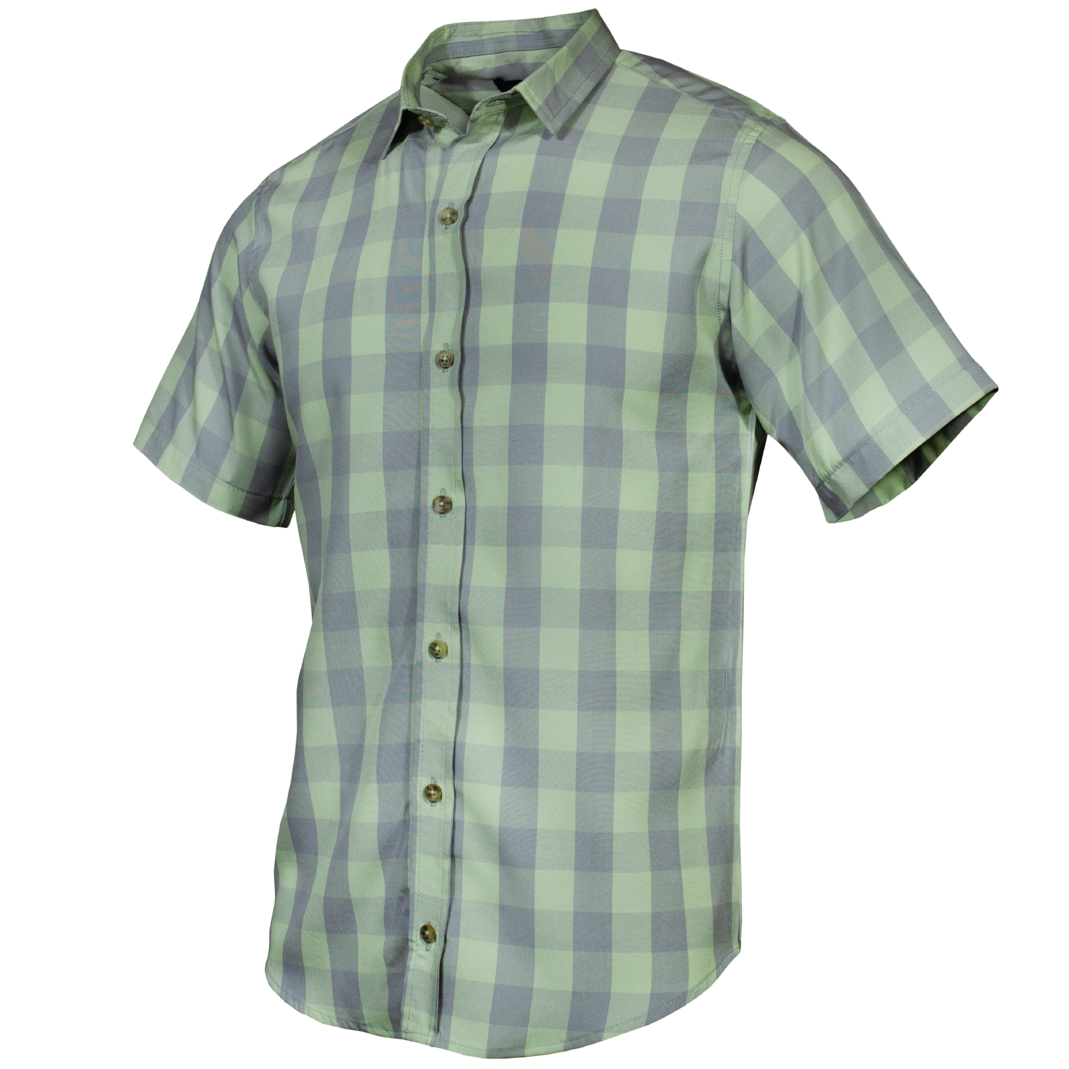 Camisa Grey & Green