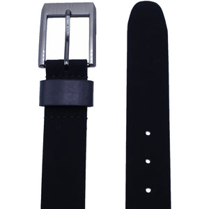 Cinturon Negro Gamuza
