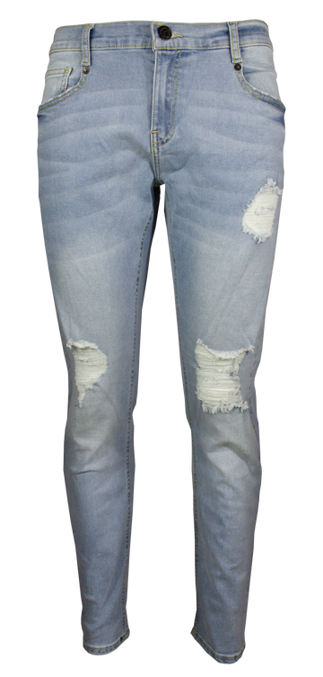 Jeans Destruction Cielo