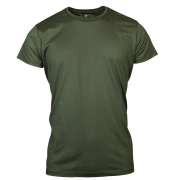 Playera Neck Básica Olivo