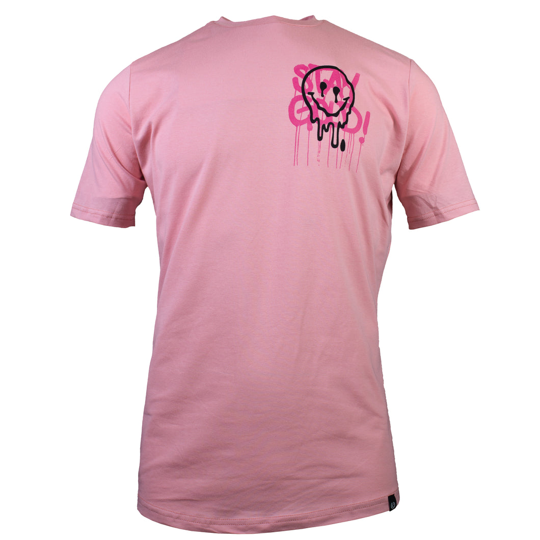 Playera Relaxed Smile Pink