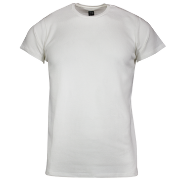 Playera Neck Básica Blanca