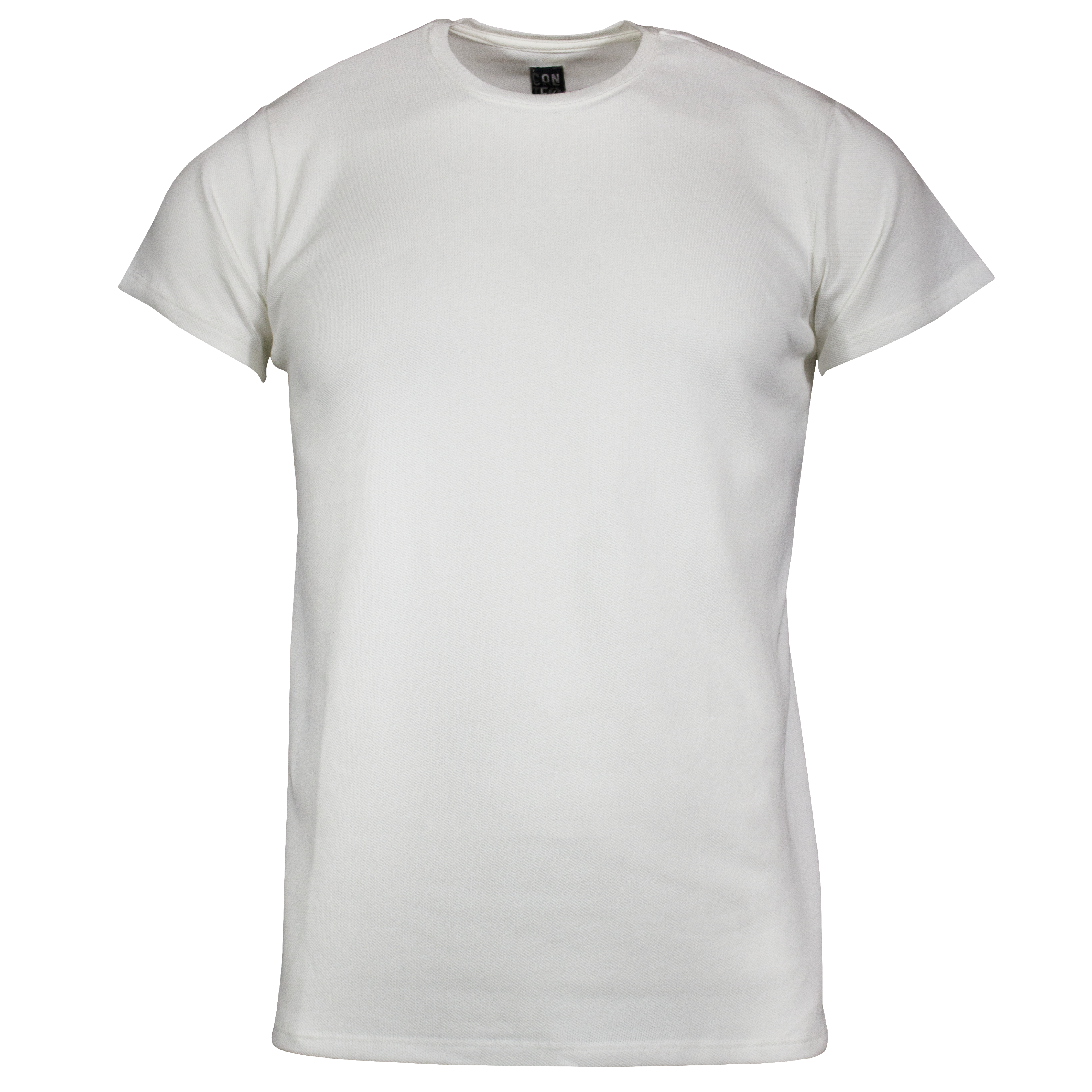 Playera Neck Básica Blanca
