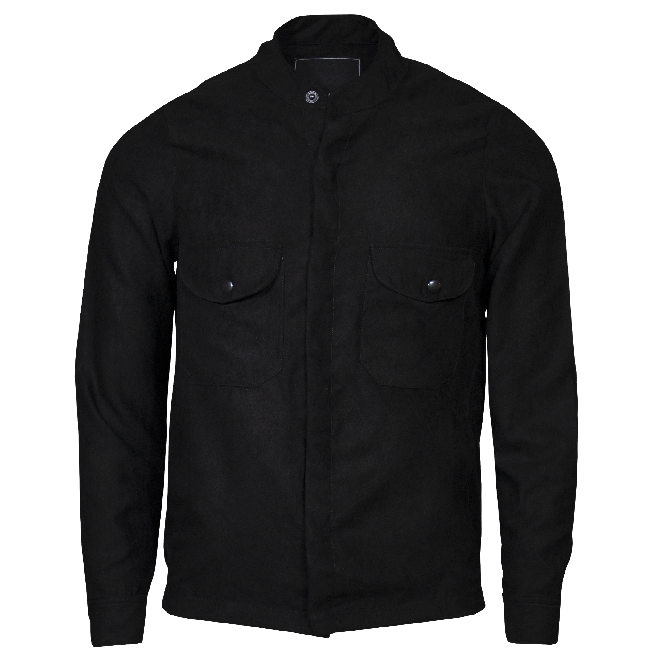 Sobrecamisa Mao Negro