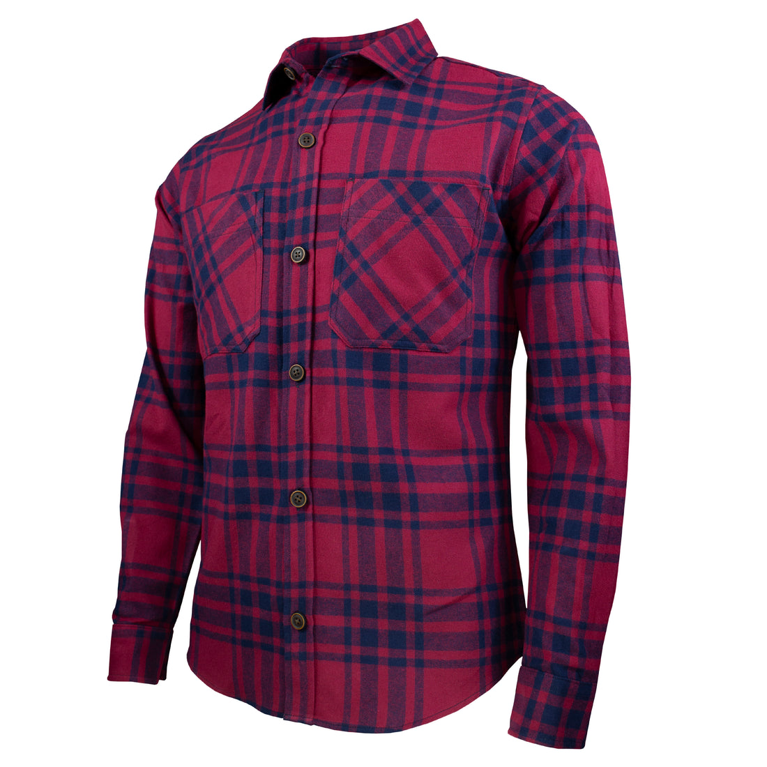 Camisa Franela Red & Navy