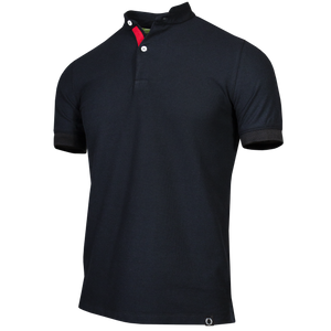 Polo Mao Neck Black