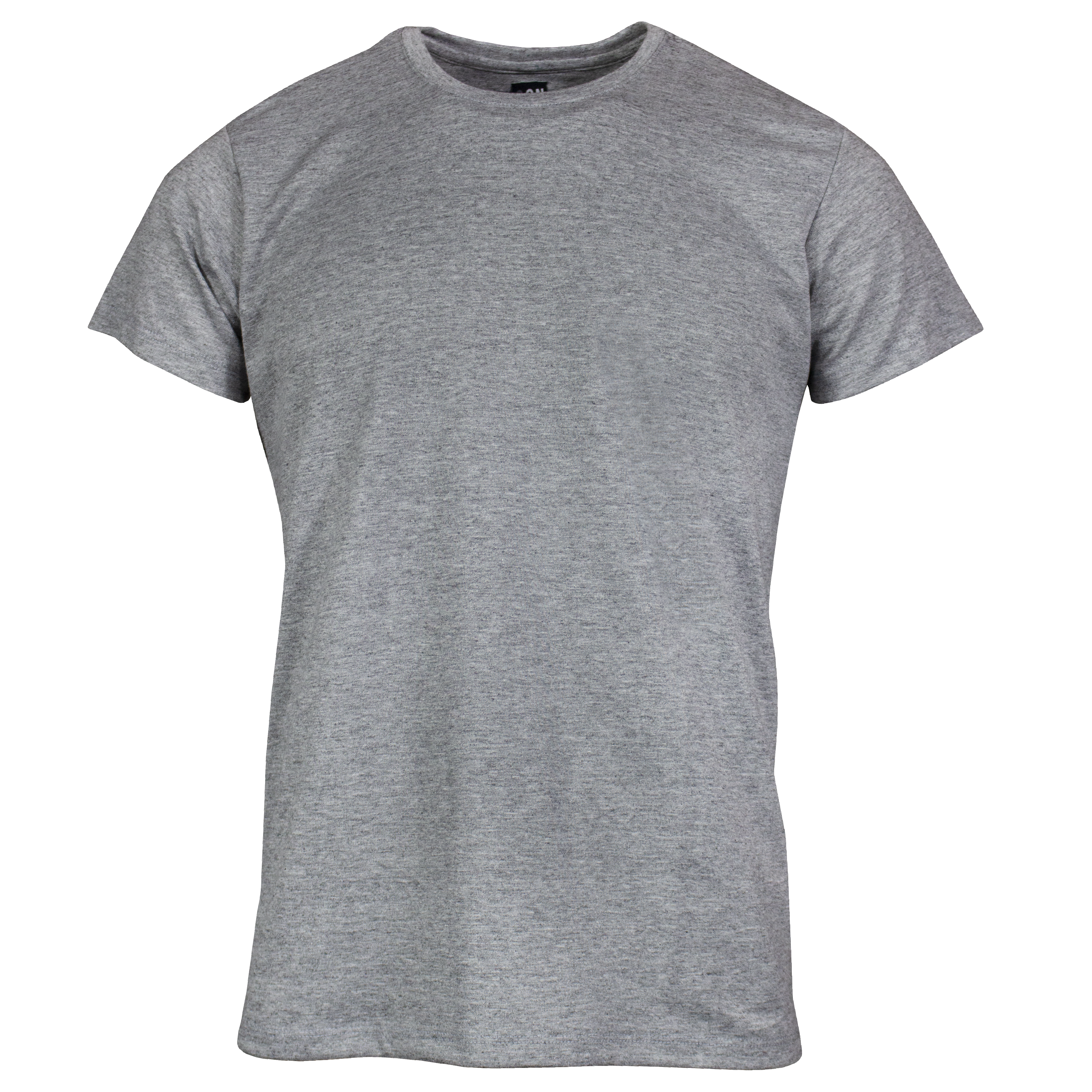 Playera Neck Básica Gris