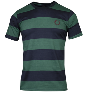 Playera Rayas Azul