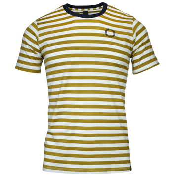 Playera Rayas Blanca BkTS37C